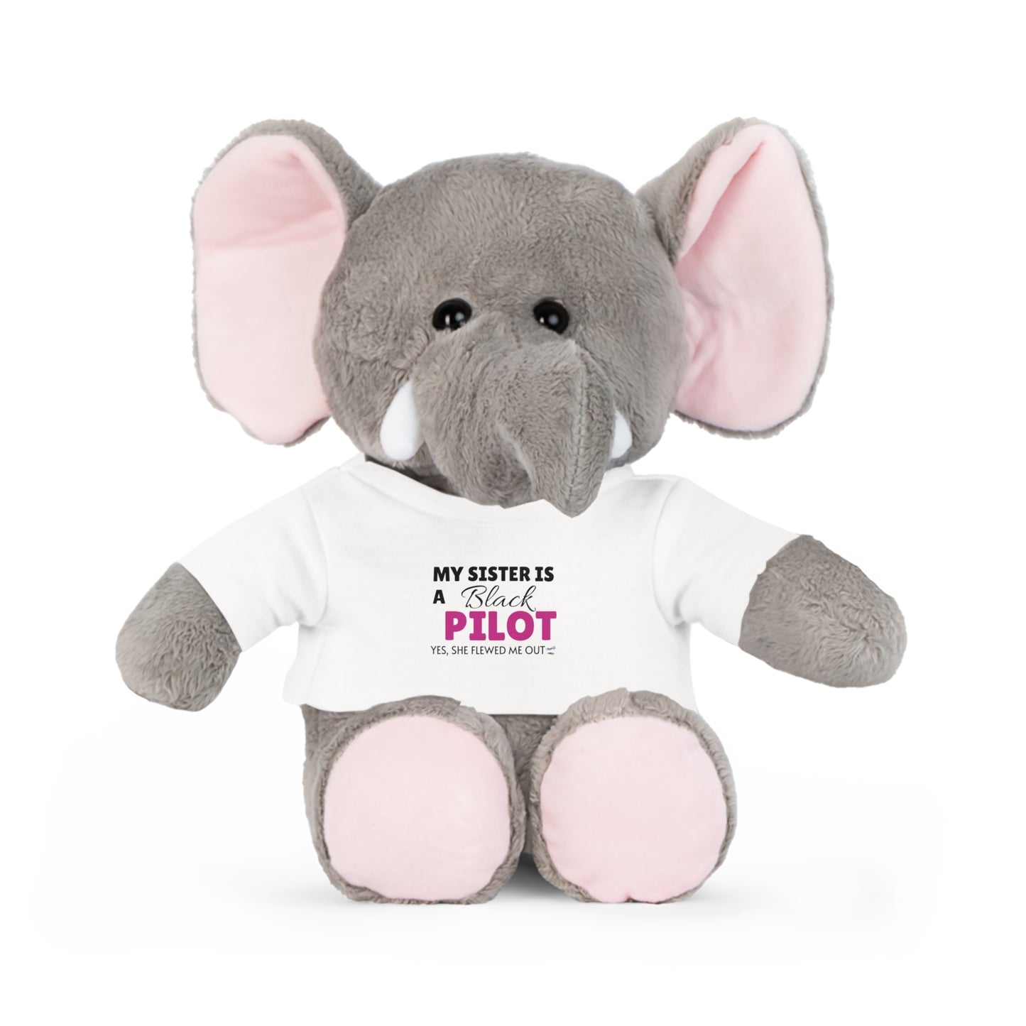 Pilot Plush Toy with Tee