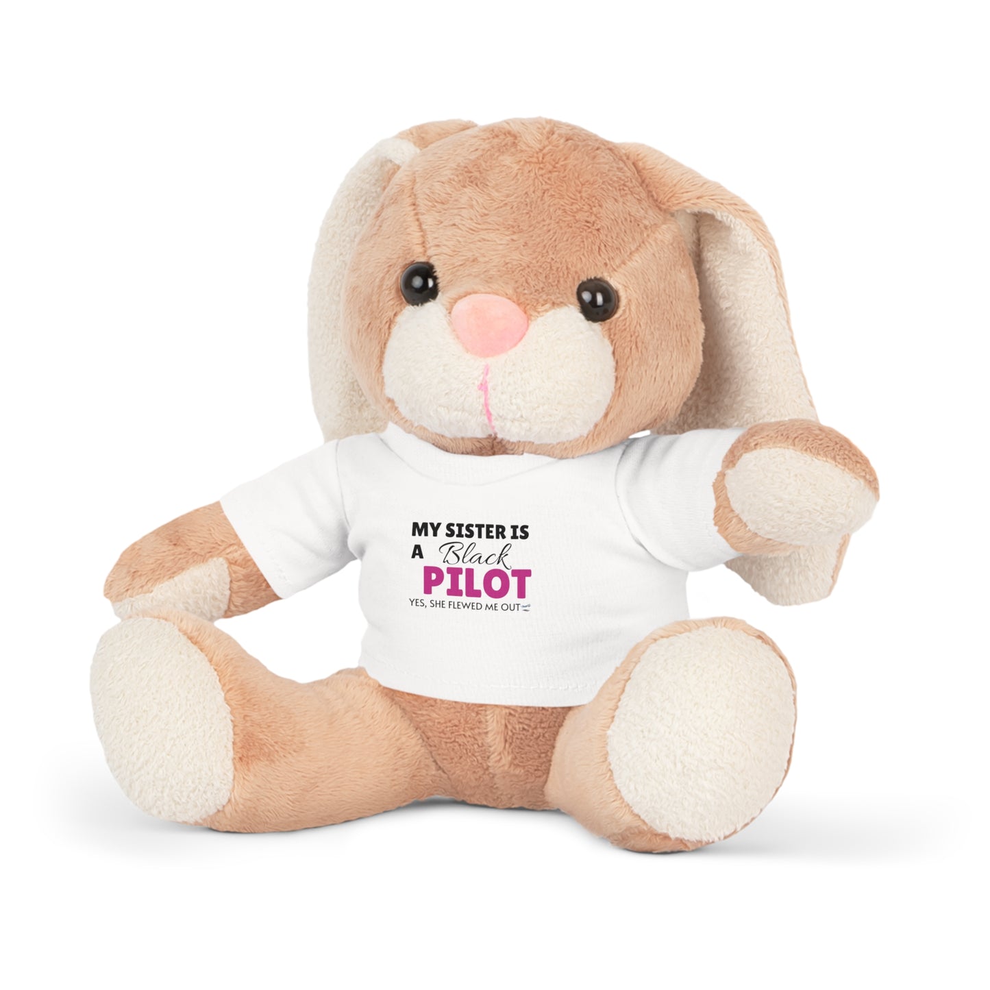 Pilot Plush Toy with Tee