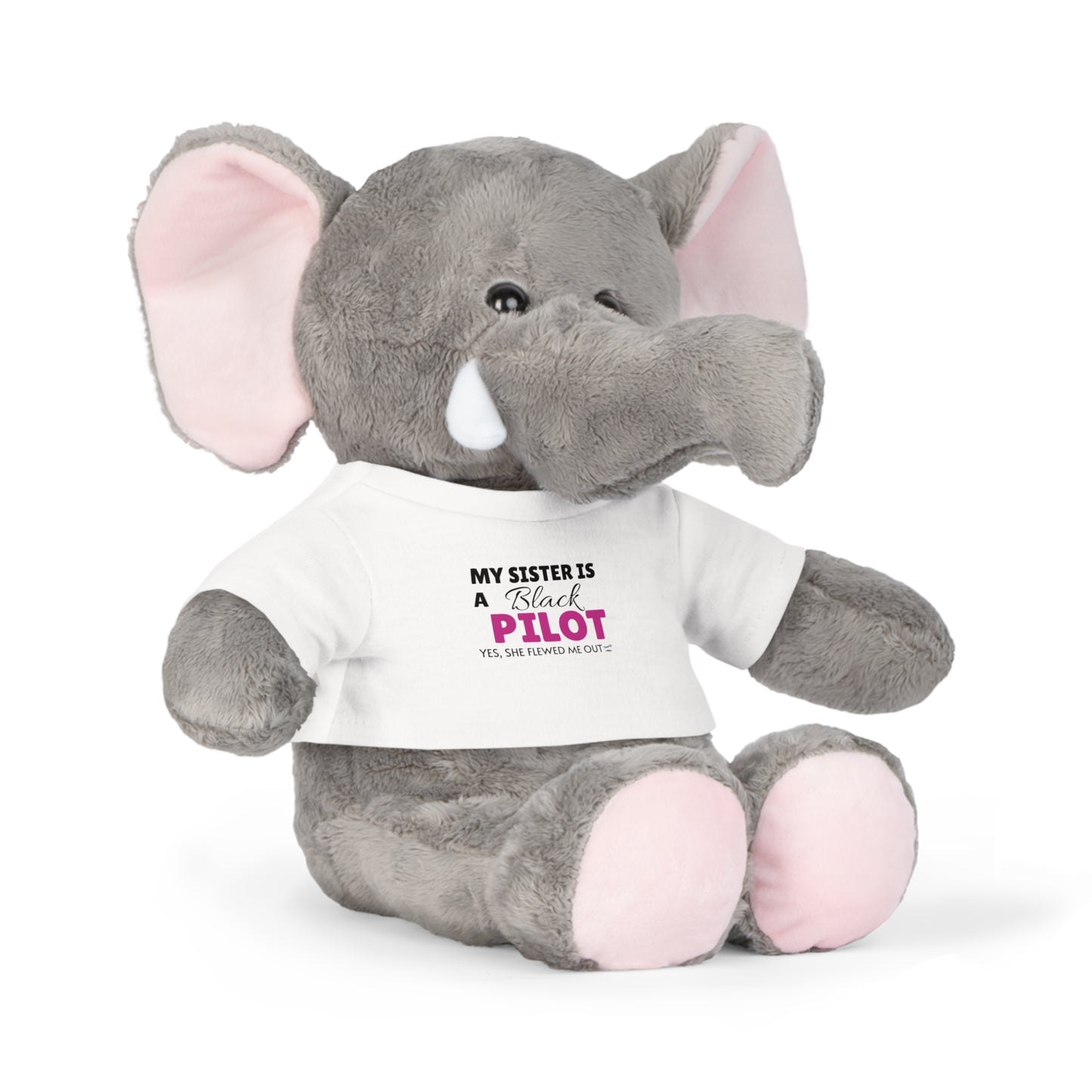Pilot Plush Toy with Tee