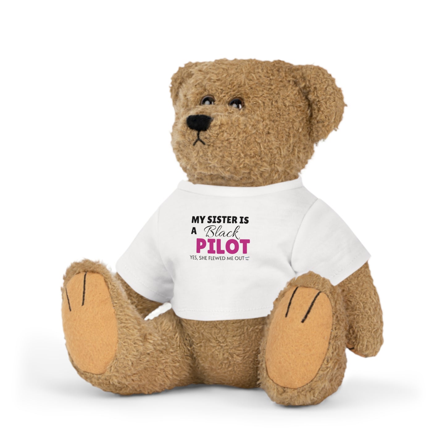 Pilot Plush Toy with Tee