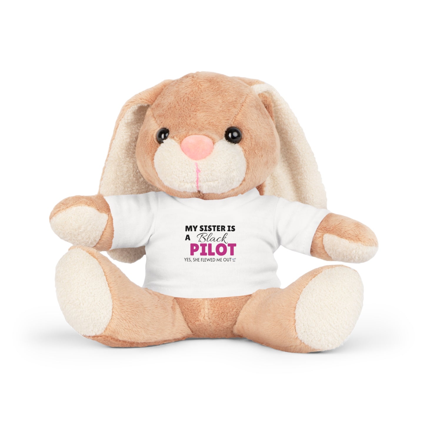Pilot Plush Toy with Tee