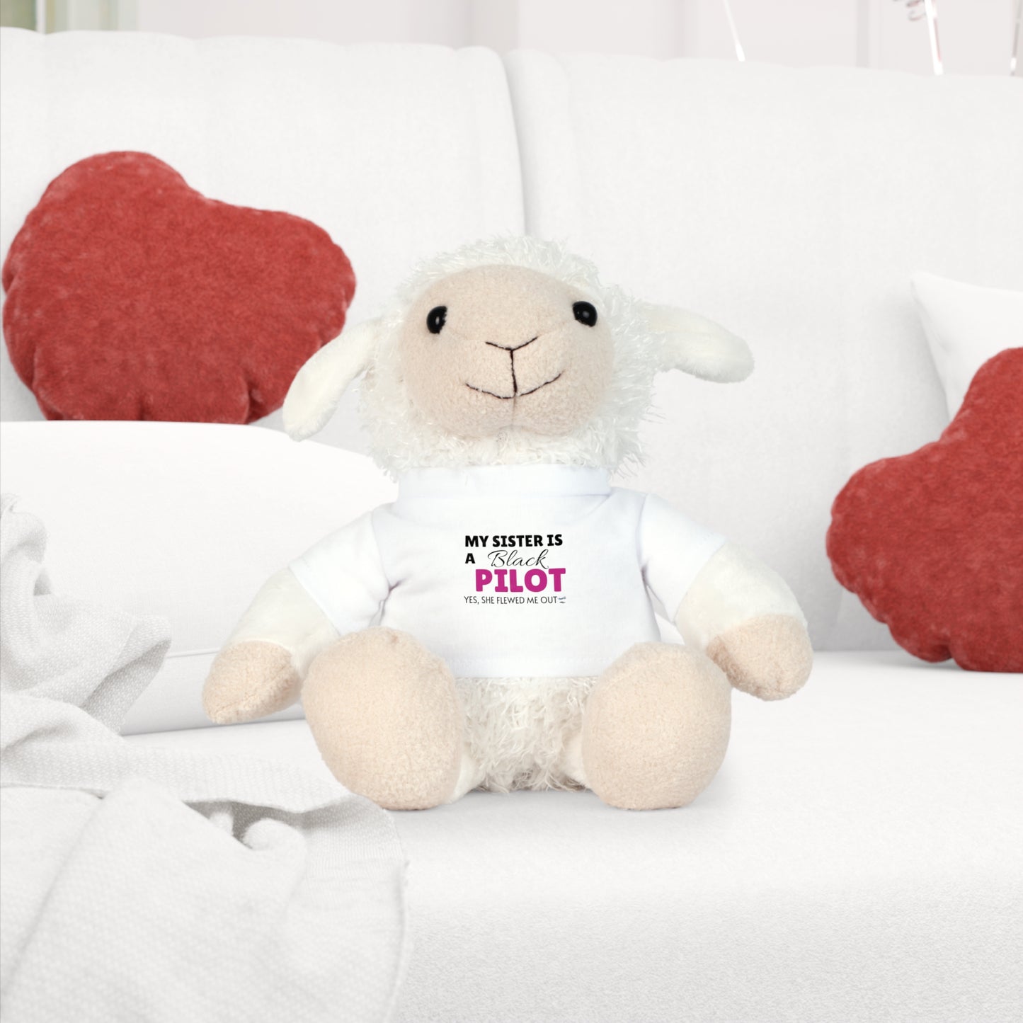 Pilot Plush Toy with Tee