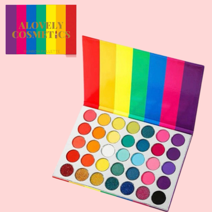 Rainbow Eyeshadow Pallette